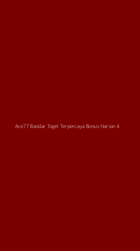 Tampilan Antarmuka Aplikasi Ace77 Bandar Togel Terpercaya Bonus Harian - 4