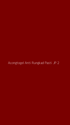 Tampilan Antarmuka Aplikasi Acongtogel Anti Rungkad Pasti Jp - 2