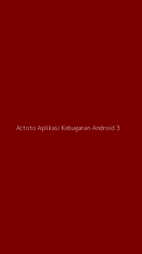 Tampilan Antarmuka Aplikasi Actoto Aplikasi Kebugaran Android - 3
