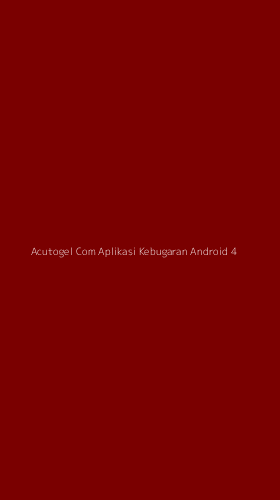 Tampilan Antarmuka Aplikasi Acutogel Com Aplikasi Kebugaran Android - 4