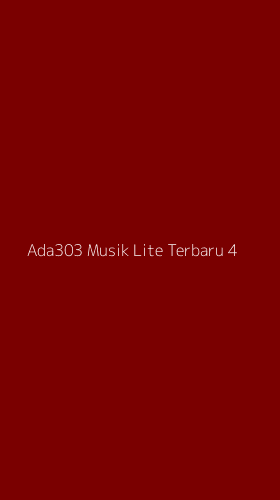 Tampilan Antarmuka Aplikasi Ada303 Musik Lite Terbaru - 4