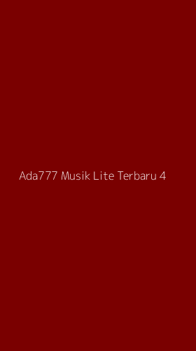 Tampilan Antarmuka Aplikasi Ada777 Musik Lite Terbaru - 4