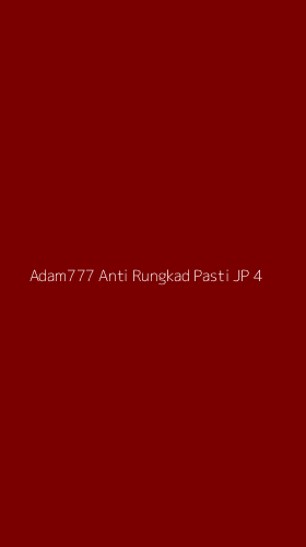 Tampilan Antarmuka Aplikasi Adam777 Anti Rungkad Pasti Jp - 4