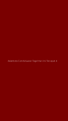Tampilan Antarmuka Aplikasi Adamtoto Com Keluaran Togel Hari Ini Tercepat - 4