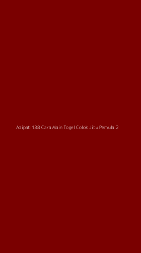 Tampilan Antarmuka Aplikasi Adipati138 Cara Main Togel Colok Jitu Pemula - 2