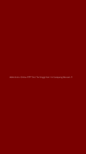 Tampilan Antarmuka Aplikasi Admintoto Online Rtp Slot Tertinggi Hari Ini Gampang Maxwin - 3
