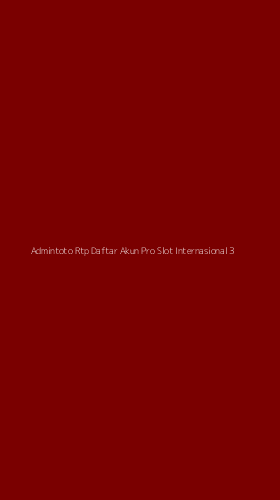 Tampilan Antarmuka Aplikasi Admintoto Rtp Daftar Akun Pro Slot Internasional - 3