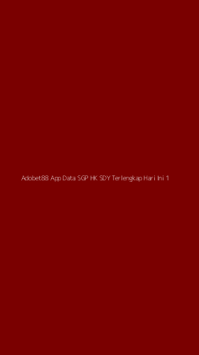 Tampilan Antarmuka Aplikasi Adobet88 App Data Sgp Hk Sdy Terlengkap Hari Ini - 1