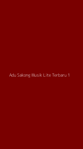 Tampilan Antarmuka Aplikasi Adu Sakong Musik Lite Terbaru - 1