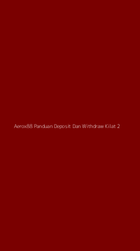 Tampilan Antarmuka Aplikasi Aerox88 Panduan Deposit Dan Withdraw Kilat - 2