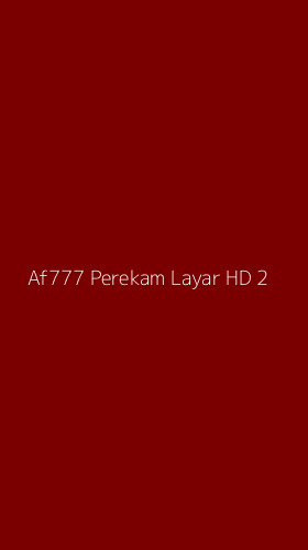 Tampilan Antarmuka Aplikasi Af777 Perekam Layar Hd - 2