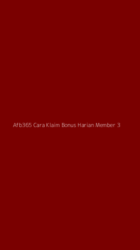 Tampilan Antarmuka Aplikasi Afb365 Cara Klaim Bonus Harian Member - 3