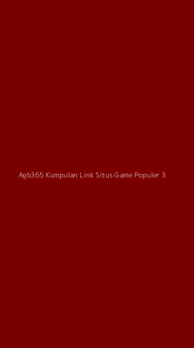 Tampilan Antarmuka Aplikasi Agb365 Kumpulan Link Situs Game Populer - 3