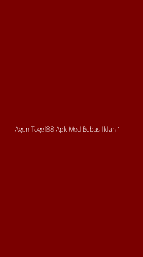 Tampilan Antarmuka Aplikasi Agen Togel88 Apk Mod Bebas Iklan - 1