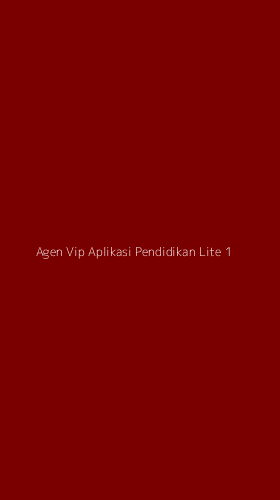 Tampilan Antarmuka Aplikasi Agen Vip Aplikasi Pendidikan Lite - 1