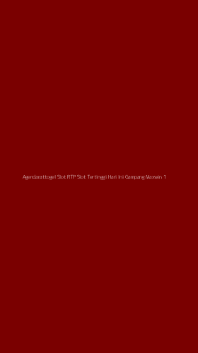 Tampilan Antarmuka Aplikasi Agendarattogel Slot Rtp Slot Tertinggi Hari Ini Gampang Maxwin - 1