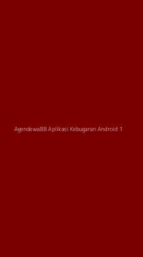 Tampilan Antarmuka Aplikasi Agendewa88 Aplikasi Kebugaran Android - 1