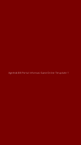 Tampilan Antarmuka Aplikasi Agenhoki88 Portal Informasi Game Online Terupdate - 1