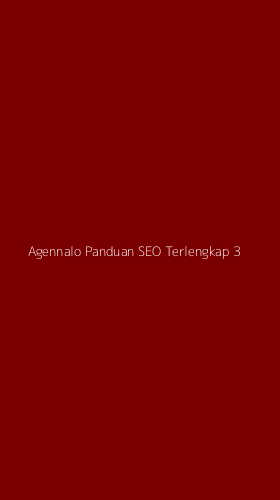 Tampilan Antarmuka Aplikasi Agennalo Panduan Seo Terlengkap - 3