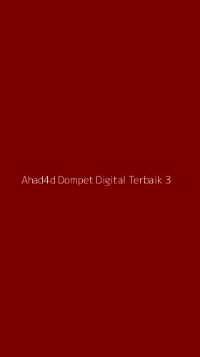 Tampilan Antarmuka Aplikasi Ahad4d Dompet Digital Terbaik - 3
