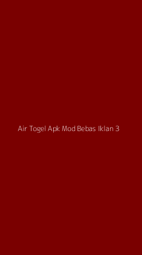 Tampilan Antarmuka Aplikasi Air Togel Apk Mod Bebas Iklan - 3