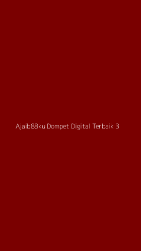 Tampilan Antarmuka Aplikasi Ajaib88ku Dompet Digital Terbaik - 3