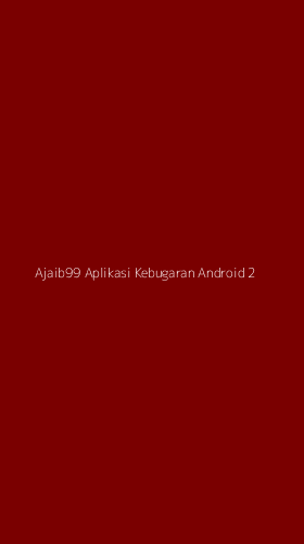 Tampilan Antarmuka Aplikasi Ajaib99 Aplikasi Kebugaran Android - 2