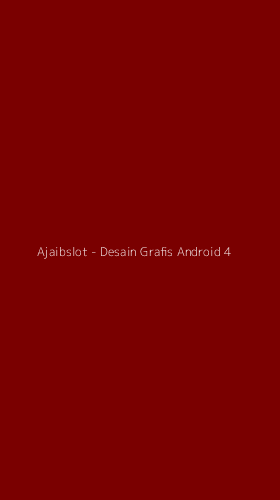Tampilan Antarmuka Aplikasi Ajaibslot - Desain Grafis Android - 4