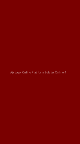 Tampilan Antarmuka Aplikasi Ajrtogel Online Platform Belajar Online - 4