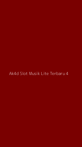 Tampilan Antarmuka Aplikasi Ak4d Slot Musik Lite Terbaru - 4