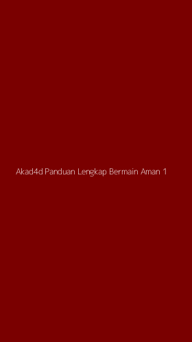 Tampilan Antarmuka Aplikasi Akad4d Panduan Lengkap Bermain Aman - 1