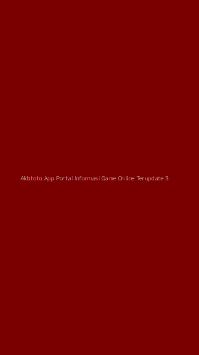 Tampilan Antarmuka Aplikasi Akbtoto App Portal Informasi Game Online Terupdate - 3