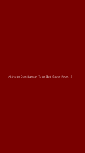 Tampilan Antarmuka Aplikasi Akbtoto Com Bandar Toto Slot Gacor Resmi - 4
