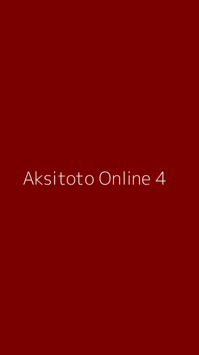 Tampilan Antarmuka Aplikasi Aksitoto Online - 4