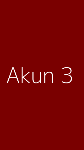 Tampilan Antarmuka Aplikasi Akun - 3