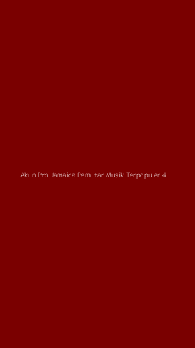 Tampilan Antarmuka Aplikasi Akun Pro Jamaica Pemutar Musik Terpopuler - 4