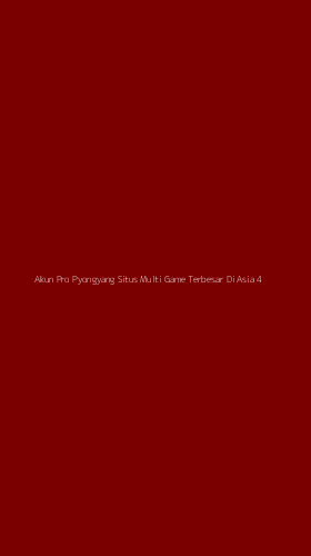 Tampilan Antarmuka Aplikasi Akun Pro Pyongyang Situs Multi Game Terbesar Di Asia - 4