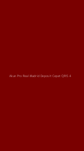 Tampilan Antarmuka Aplikasi Akun Pro Real Madrid Deposit Cepat Qris - 4