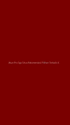 Tampilan Antarmuka Aplikasi Akun Pro Sgp Situs Rekomendasi Pilihan Terbaik - 4