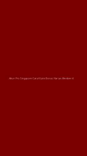 Tampilan Antarmuka Aplikasi Akun Pro Singapore Cara Klaim Bonus Harian Member - 4