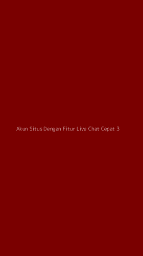 Tampilan Antarmuka Aplikasi Akun Situs Dengan Fitur Live Chat Cepat - 3