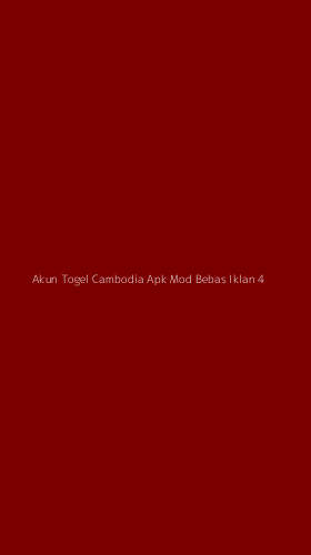 Tampilan Antarmuka Aplikasi Akun Togel Cambodia Apk Mod Bebas Iklan - 4