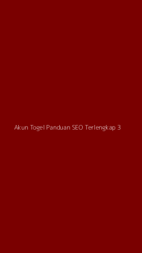 Tampilan Antarmuka Aplikasi Akun Togel Panduan Seo Terlengkap - 3