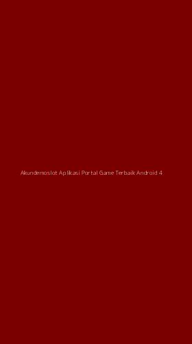 Tampilan Antarmuka Aplikasi Akundemoslot Aplikasi Portal Game Terbaik Android - 4