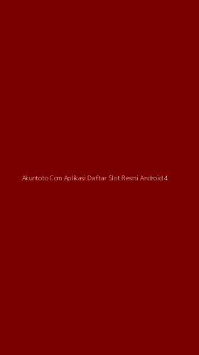 Tampilan Antarmuka Aplikasi Akuntoto Com Aplikasi Daftar Slot Resmi Android - 4
