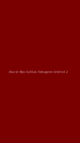 Tampilan Antarmuka Aplikasi Akurat Mpo Aplikasi Kebugaran Android - 2