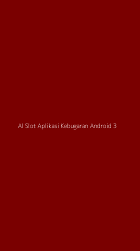 Tampilan Antarmuka Aplikasi Al Slot Aplikasi Kebugaran Android - 3