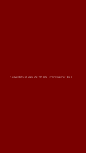 Tampilan Antarmuka Aplikasi Alamat Betslot Data Sgp Hk Sdy Terlengkap Hari Ini - 3