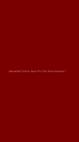 Tampilan Antarmuka Aplikasi Alamatbet Daftar Akun Pro Slot Internasional - 1