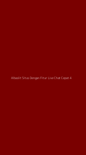 Tampilan Antarmuka Aplikasi Albaslit Situs Dengan Fitur Live Chat Cepat - 4